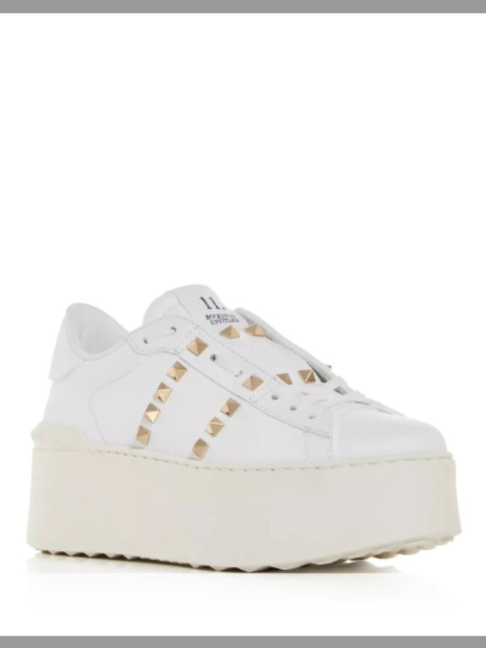 Valentino Garavani NIB Women's Rockstud Untitled Low Top Platform Sneakers $980